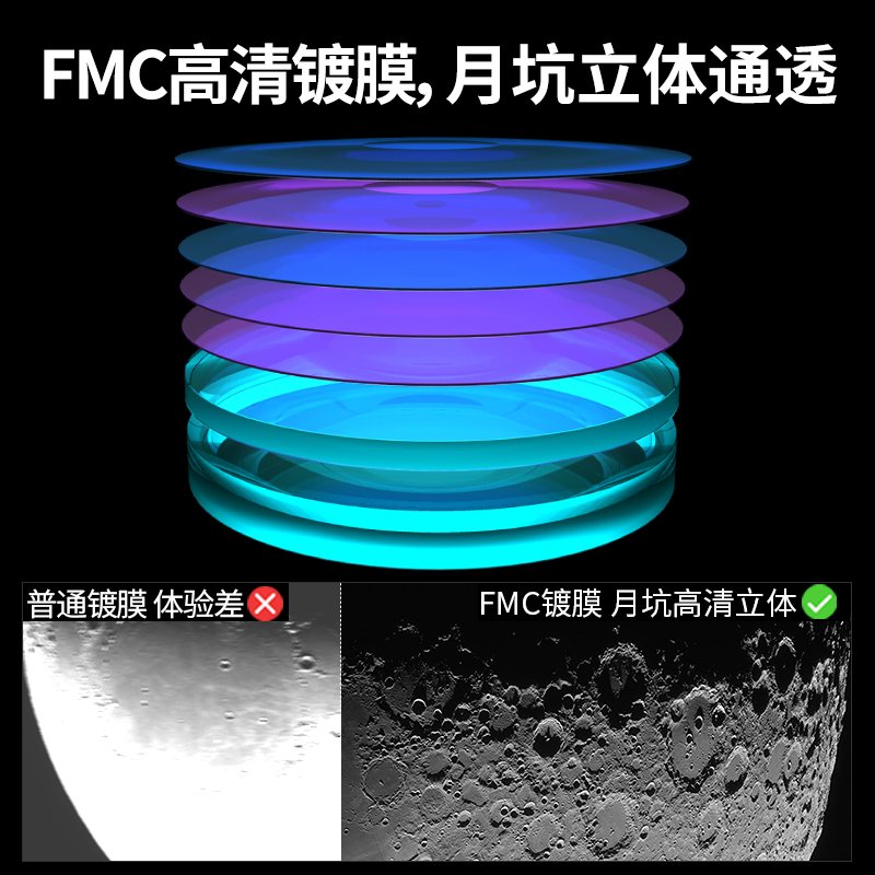 AOYUN天文望远镜50600专业观星高清高倍儿童小学生男孩科学入门级-图1