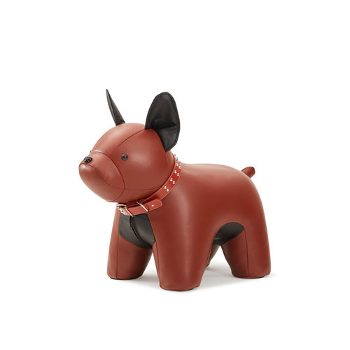 LAZBOY乐至宝法斗真皮换鞋宠物凳(颜色随机)单排联系客服发货 - 图1