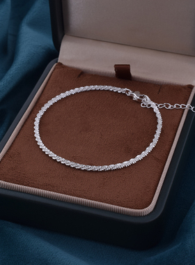 925纯银满天星手链女小众设计感