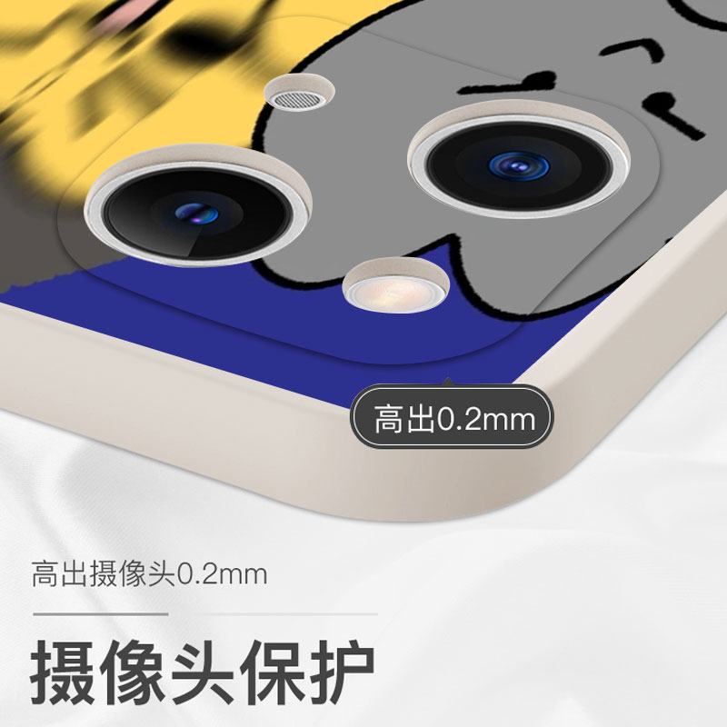 水泥猫手机壳苹果14华为mate40全圆佑iPhone15pro同款12小米13vivo11周边seventeen适用X猫猫godashin小猫SVT-图2