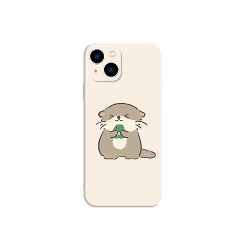 李灿同款水獭手机壳seventeen适用苹果16DINO华为mate40可爱iPhone17promax14OPPO小米15vivo獭宝13Pura70SVT - 图3