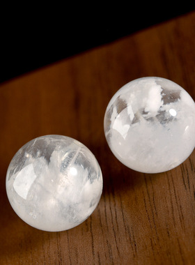 散珠白云母水晶手串散珠diy多宝