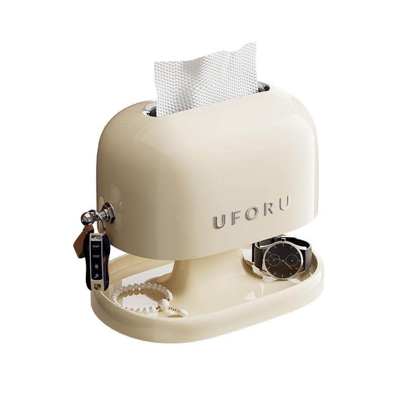 复古纸巾盒家用卫生间免打孔多功能双层置物架密封防尘带盖抽纸盒,淘宝优惠券,粉丝福利购,淘宝优惠卷