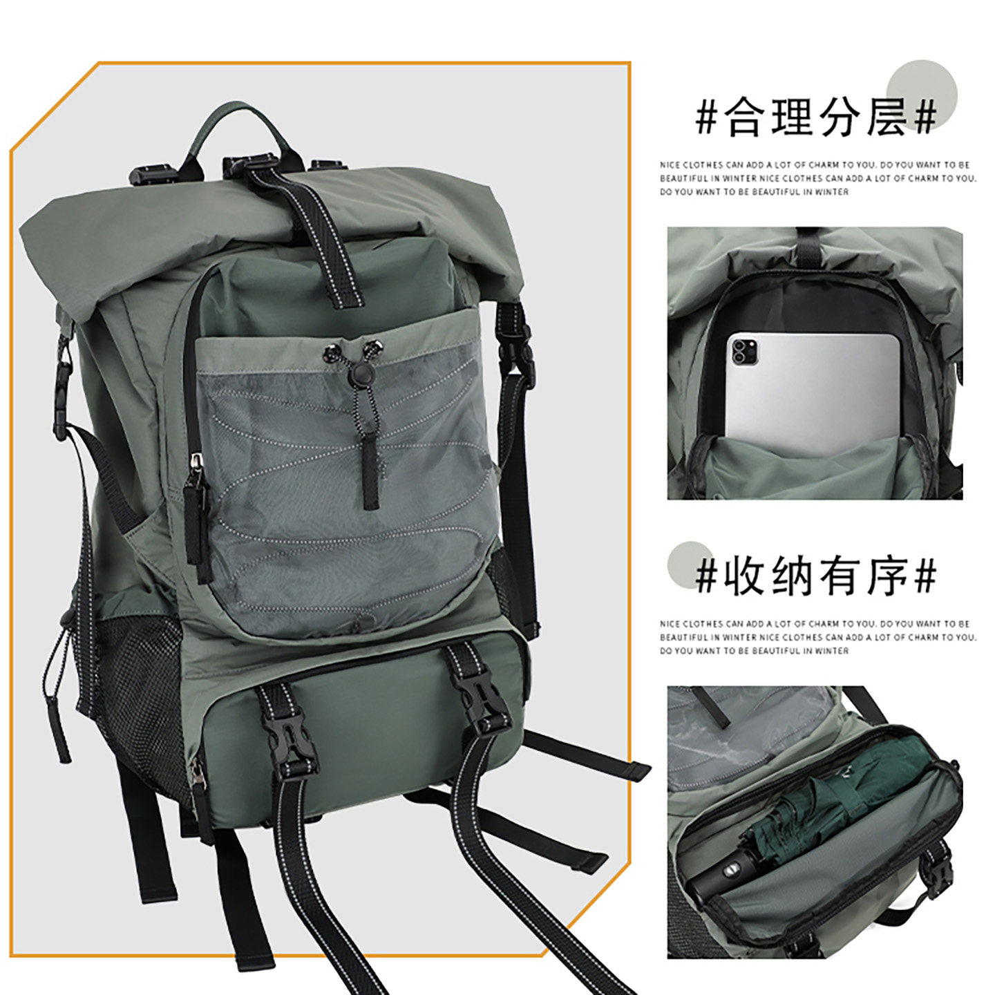 户外背包旅游轻便多功能运动徒步双肩包轻量化登山包露营防水书包,淘宝优惠券,粉丝福利购,淘宝优惠卷