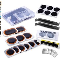 Riding Retire Combined Cold Patch Rubber Tire Tool Bike Tire Burst Tire Repair Kits Rubber Mending Case