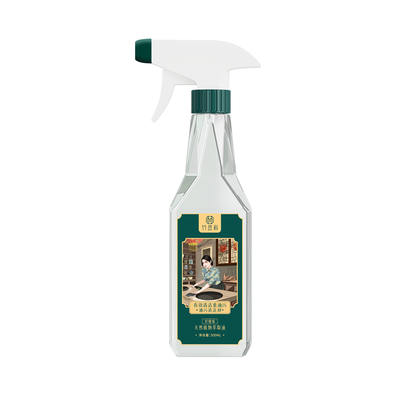  竹悠科油污清洁剂