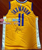 List price: Thompson autographed Warriors basketball jersey CX