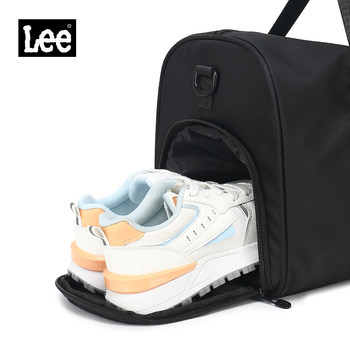 Lee dry and wet separation bag Fitness bag men's large-capacity sports crossbody bag women's trendy shoulder Bag ກະເປົາເດີນທາງໄລຍະສັ້ນ
