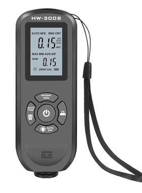 HW-300S涂层测厚仪防滑漆膜仪高精度油漆粉层测厚仪干膜膜厚仪
