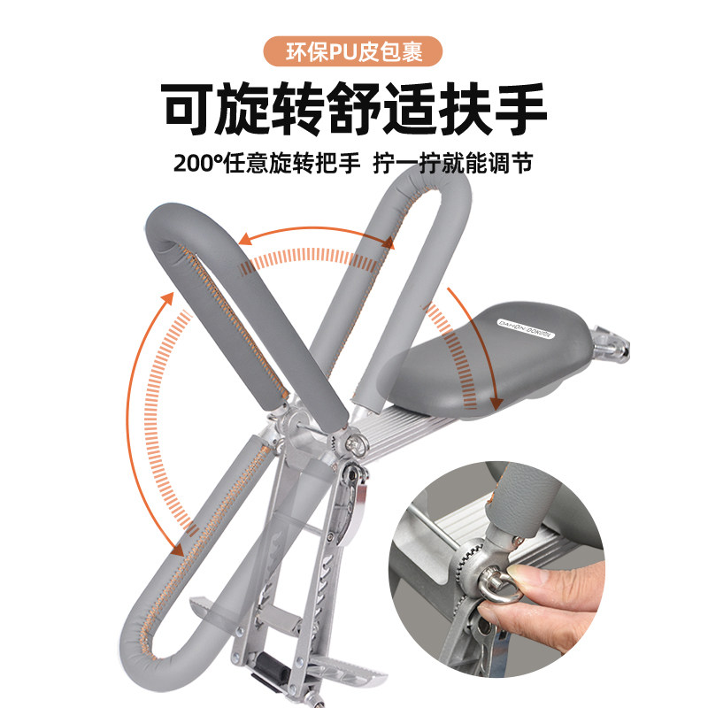 dahon大行自行车前置儿童座椅小布折叠车座宝宝安全单车P8P7配件,淘宝优惠券,粉丝福利购,淘宝优惠卷