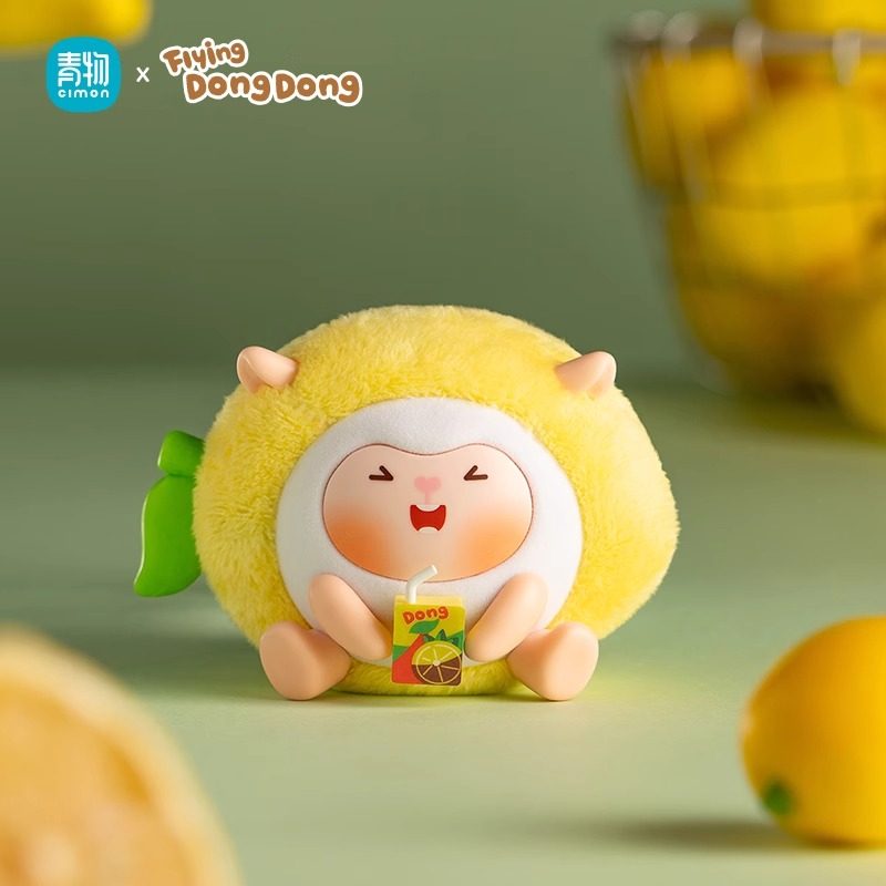 蛋仔派对手办蛋仔派对DongDong羊水果戳戳乐盲盒潮玩手办DIY拼装玩具女孩礼物