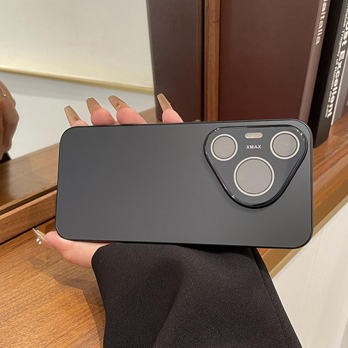 【自带水晶镜头膜】适用于华为pura70手机壳新款轻薄磨砂P80pro+原机色防摔商务高级感90pro男女硬套佐迪欧 - 图2