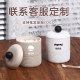 2025 new high-end retro cotton swab storage box with lid high-quality home high-end toothpick box floss box