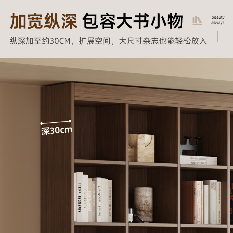 定制柜子幼儿园书柜学生家用放书的书架一体靠墙格子柜满墙收纳柜,淘宝优惠券,粉丝福利购,淘宝优惠卷