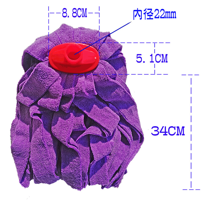 直销拖把头替换拖布头毛巾布条吸水老式拖布超细纤维不掉毛墩布-图0