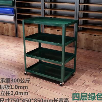 重型三层工具车小推车汽修维修加厚大车间置物工具架零件周转工| - 图0