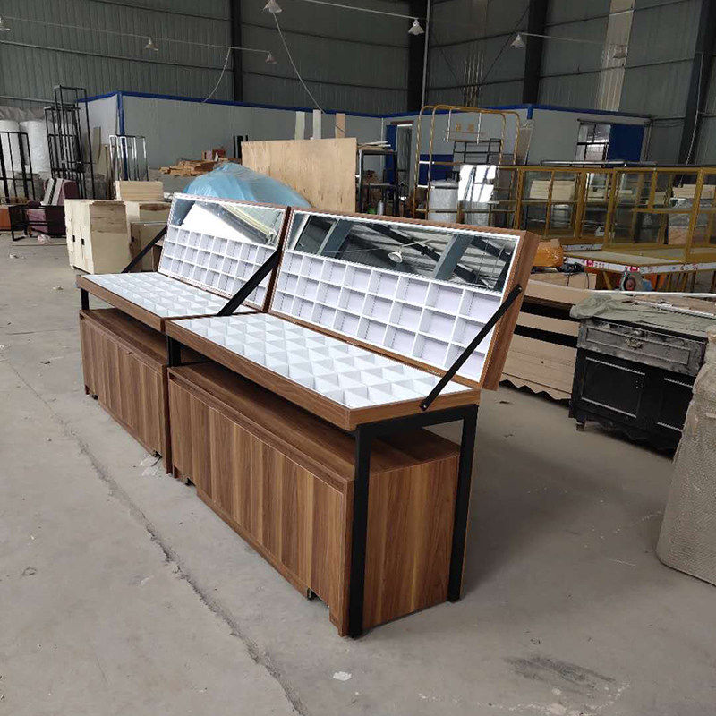 定制眼镜店展柜饰品货架多层格子单面中岛陈列架柜台展示柜珠宝柜,淘宝优惠券,粉丝福利购,淘宝优惠卷