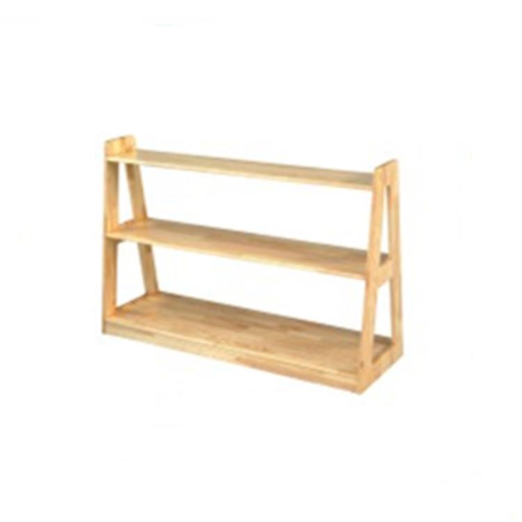 幼儿园柜子儿童木质柜两侧空柜 转角柜花架柜可定尺寸 - 图0