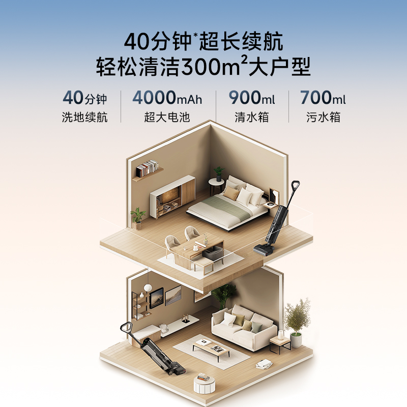 【新品爆款】追觅洗地机洗拖吸扫一体机H20超能版家用H12ProPlus