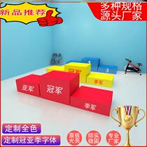 Podium Award for track and field competition Childrens customizable event haircut Games Size assembly Equipment School platform