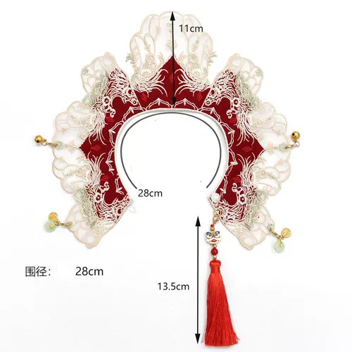 Шарф, воротник, нагрудник, ханьфу, аксессуар, праздничнная подвеска с кисточками, китайский стиль