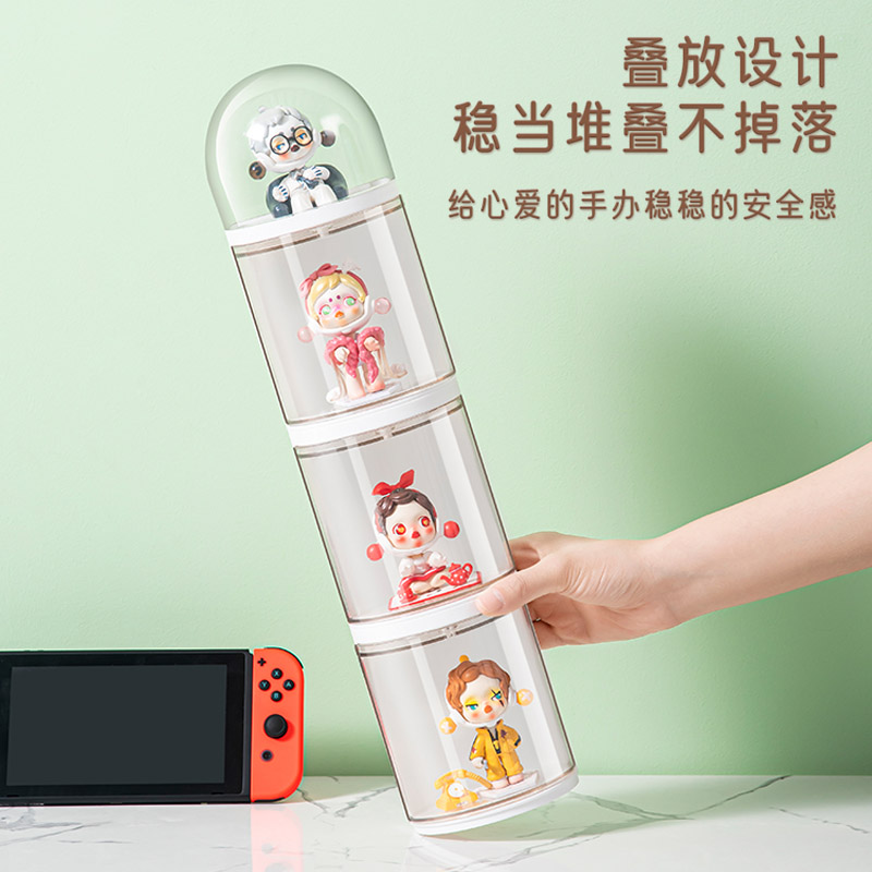 Tianmenglai figure storage box high transparency PET