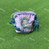 Нейлоновая японская сумка с молнией, водонепроницаемый пылезащитный регулируемый ремешок для сумки, с вышивкой, простой и элегантный дизайн