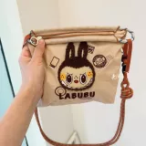 Японская цепочка с молнией, нейлоновая водонепроницаемая сумка, сумка через плечо, с вышивкой