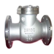 Zhejiang stainless steel spin-type check valve H44W-25P 304 stainless steel check valve factory direct