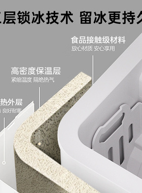 美的家用小型制冰机宿舍户外便携