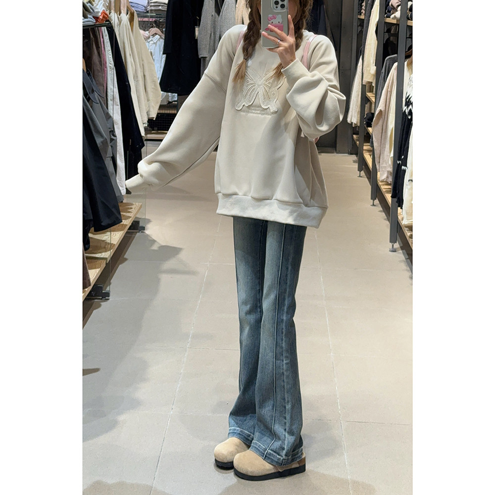  王家有鱼牛仔裤