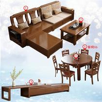 Chinese style full house solid wood bed wardrobe full set bedroom furniture combination suit two rooms one hall master bedroom full of furniture