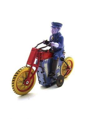 MS459越野摩托车7080后马口铁复古怀旧创意玩具工艺品个性摆件