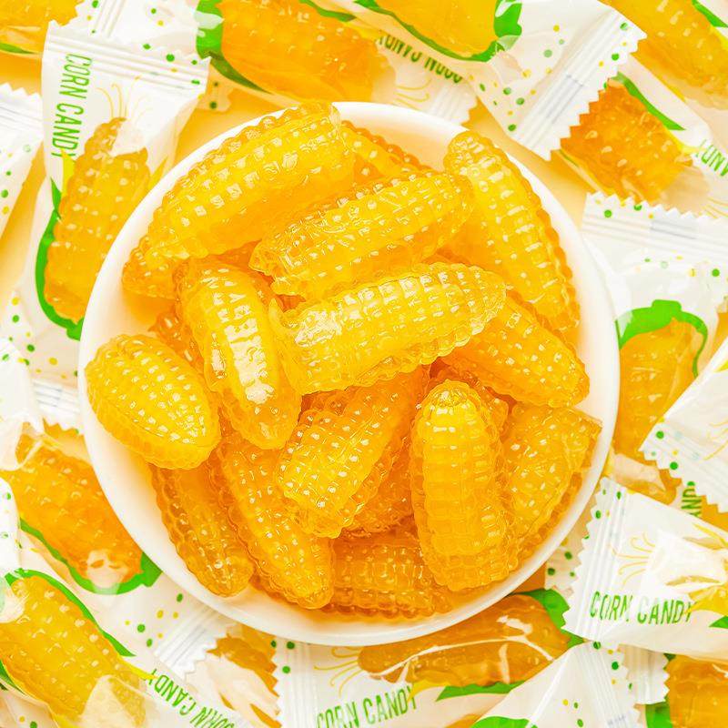 玉米软糖剥皮玉米糖喜糖水晶夹心软糖经典怀旧年货喜糖,淘宝优惠券,粉丝福利购,淘宝优惠卷