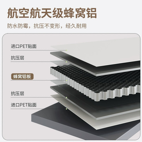 卫生间储物柜铝合金玻璃门置物柜防水收纳柜免打孔小吊柜浴室边柜 - 图2