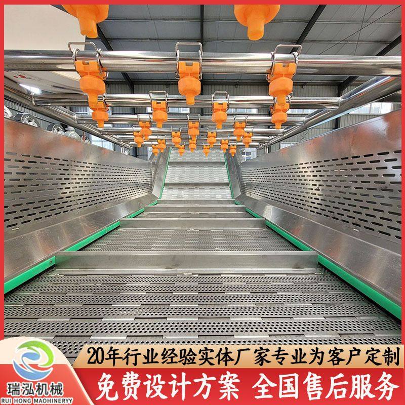 泡椒竹笋清洗流水线 连续式竹笋脱盐机 全自动果蔬6米气泡清洗机,淘宝优惠券,粉丝福利购,淘宝优惠卷