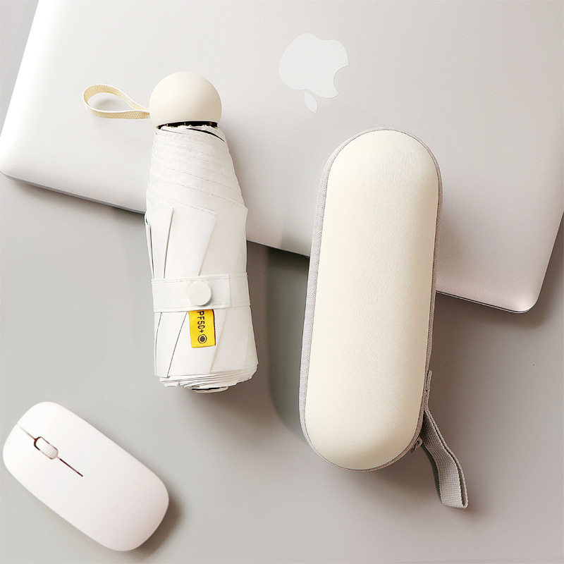 口袋胶囊五折晴雨伞两用小巧便携印刷logo遮阳太阳防晒防紫外线女,淘宝优惠券,粉丝福利购,淘宝优惠卷