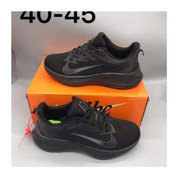 nk brand ລາຄາພິເສດແລ່ນ W7 moon landing mesh breathable lightweight air cushion couple Pegasus wear-resistant sports shoes training men