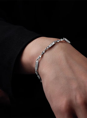 莫比乌斯手链男高级感钛钢不掉色