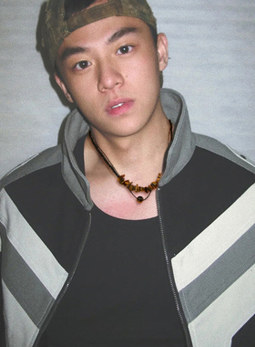 Vintage古着不规则双层叠戴项链