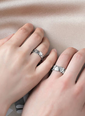 纹路戒指时尚小众轻奢高级感