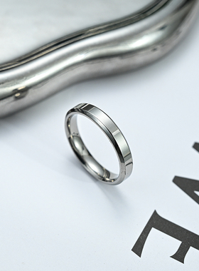 戒指男女小众设计ins潮冷淡风