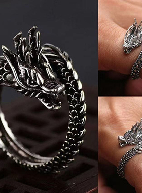 龙形戒指指环男女潮炫