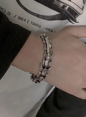 龙形手链男款个性霸气个性龙头链