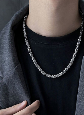 帝王链古巴项链男士潮牌高级感