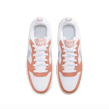 Nike 休闲 防滑减震耐磨 低帮 儿童板鞋 白橙 青少年DM1216-100,淘宝优惠券,粉丝福利购,淘宝优惠卷