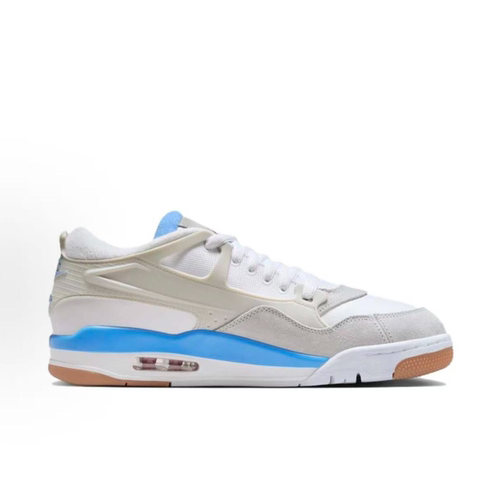 NIKE/耐克 AIR Jordan 4 RM 灰蓝 低帮复古休闲板鞋 FQ7939-104 - 图3