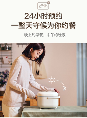 小熊2L迷你智能家用电饭煲