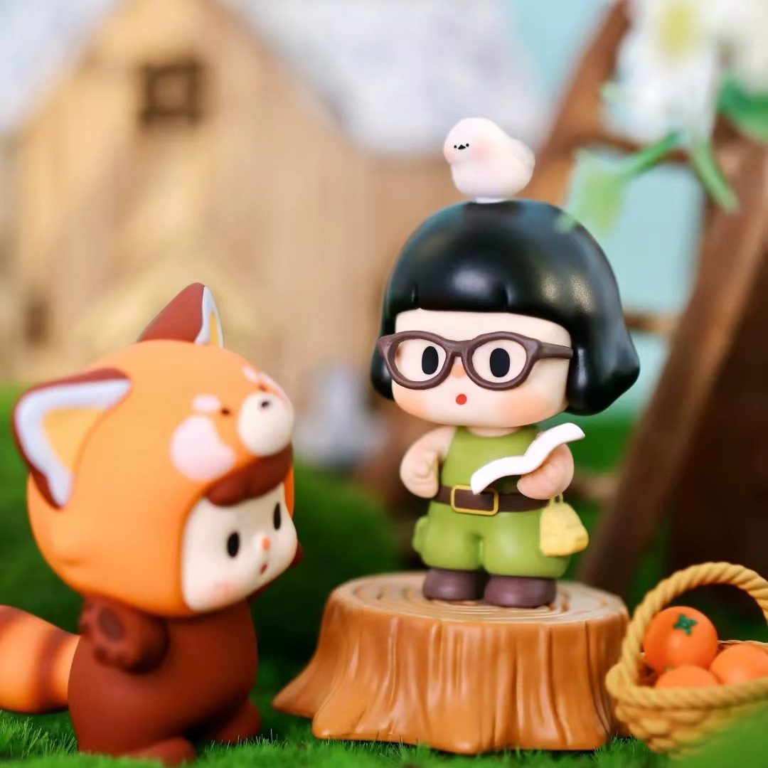 正版不二珍稀动物系列迷你盲盒手办周边潮玩可爱公仔娃娃摆件礼物 - 图1