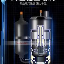 Hengzhi Ice Maker Commercial Milk Tea Shop 200KG Large Bar KTV Square Fully Automatic Small Ice Block Making Machine